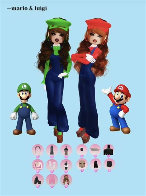 mario and luigi dress